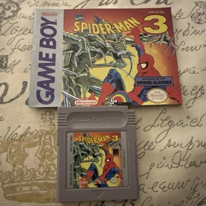Spider-Man 3 Nintendo Game Boy Game & Instruction Manual - Picture 1 of 3