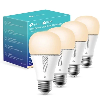 Kasa Smart Light Bulbs that works with Alexa and Google Home, Dimmable Smart NEW