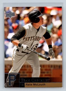 2009 Upper Deck #480 Nate McLouth Pittsburgh Pirates D43 - Picture 1 of 2