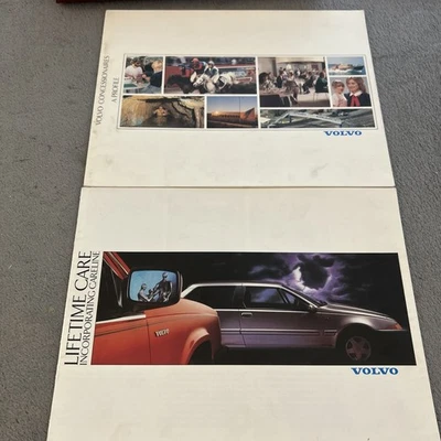 Volvo mid 1980s corporate brochures x 2  - Image 1 of 4