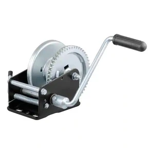 CURT Hand Winch (1,700 lbs., 8in Handle) 29427 Trailer Winch - Picture 1 of 7