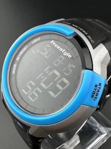 Freestyle Mariner Digitaluhr groß Herren schwarz & blau Hintergrundbeleuchtung A126-11 R3 - Bild 1 von 10