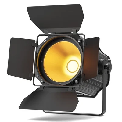 COB 200W Warm & Cold White Par Light Spotlights Stage Lighting with Barn Door DJ - Image 1 of 4