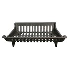 Panacea Graphite Black Cast Iron Fireplace Grate