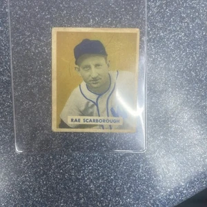 1949 Bowman Rae Scarborough Washington Senators - Picture 1 of 7