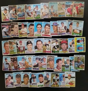 1967 Topps Baseball Card Lot - 50 Different - Sonny Siebert | Lindsey McDaniel - Picture 1 of 6