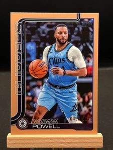 2025-26 Topps Basketball - Norman Powell - Oro 0498/2025 - 144 - Foto 1 di 2