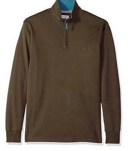 Dockers Mens Long Sleeve Interlock Quarter Zip, Size Large - Picture 1 of 1