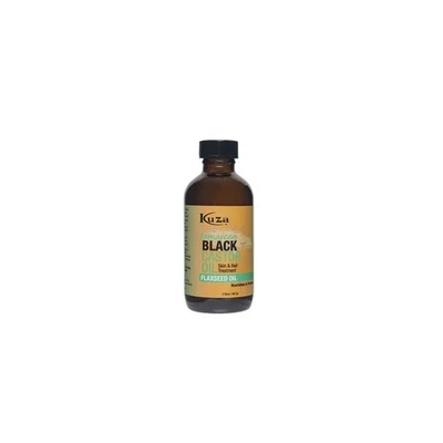 Tratamiento para la piel y el cabello con aceite de ricino negro Kuza Jamaican - 4 fl oz - aceite de linaza Foto 1 de 3