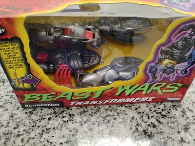 Трансформеры ЗВЕРИНЫЕ ВОЙНЫ СКОРПОНОК - Hasbro Kenner - НОВЫЙ ВИНТАЖНЫЙ - Изображение 1 из 2