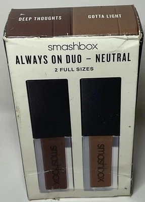 Smashbox Always On Duo - Neutral Two Full Size Liquid Lipstick - Image 1 of 4