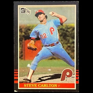1985 Donruss #305 Steve Carlton PHILADELPHIA PHILLIES -- VG-EX - Picture 1 of 2