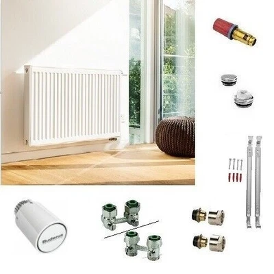 Buderus Ventilheizkörper Logatrend VC-Profil + Zubehör 11 21 22 33 alle Bauhöhen - Bild 1 von 4