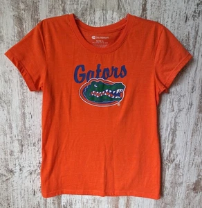 Colosseum Florida Gators L Women Juniors T-Shirt Orange Graphic Cotton/Poly - Picture 1 of 6