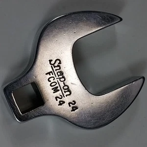Llave de pie de gallo de extremo abierto Snap-On FCOM24 3/8" Drive métrico 24 mm - Imagen 1 de 3