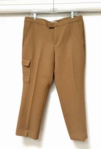 Banana Republic Heritage Collection Cargo Women Pants Size 14 Crop NWT - Picture 1 of 6