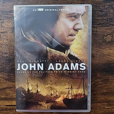 John Adam's DVD 3 Disc Set An HBO Original Series Paul Giamatti FREE SHIPPING - Image 1 of 4