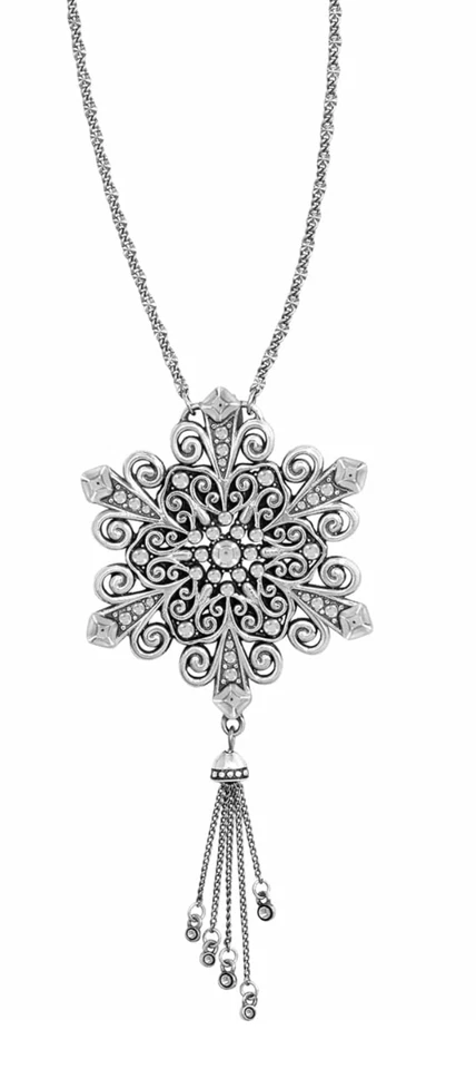 Brighton Iceblink Snowflake Necklace Style JL7081