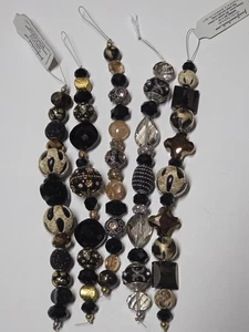 NEW Jesse James Lot Of 5 mixed Beads 7” Strands - Lot 1 - Picture 1 of 2