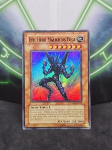 Yugioh Evil Hero Malicious Edge DP06-EN006 Super Rare NM - Bild 1 von 2