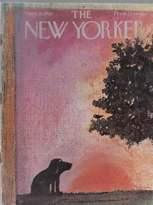 sept 18   1965   new yorker magazine Cover by Fram----434 - Picture 1 of 1