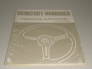 Manual de Taller Honda Accord Stand 09/1980 - Imagen 1 de 1
