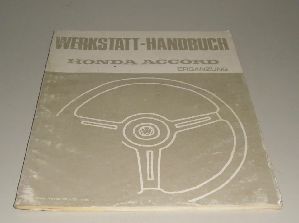 Manual de Taller Honda Accord Stand 09/1980 - Imagen 1 de 1
