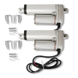 2sets Linear Actuator 2" Heavy Duty Stroke 225lbs Max Lift 12 Volt DC w/ Bracket - Picture 1 of 12