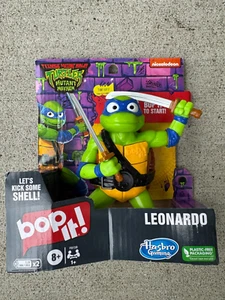 Bop It! Teenage Mutant Ninja Turtles Leonardo Edition Game NEW! - Picture 1 of 1