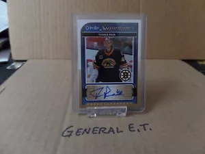 2014-15 OPC Signatures #S-TR Tuukka Rask Auto Short Print SP - Picture 1 of 2