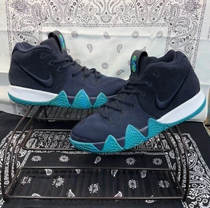 Nike Kyrie 4 GS Obsidian Basketball Shoes Sneakers AA2897-401 Boys7Y /Ladies 8.5 - Picture 1 of 10