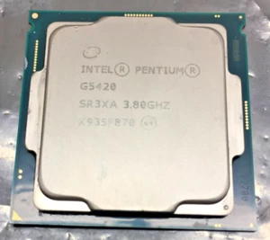 Intel Pentium G5420 3.8 GHz LGA 1151 Dual Core Desktop CPU Processor SR3XA - Picture 1 of 2