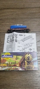 KIT COCHE PLANO HO ATHEARN 1354 40 FT CON BARCO COSTA SAL 42807 - Imagen 1 de 8