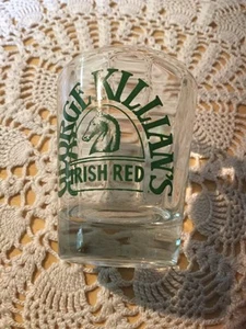 Vaso de chupito rojo irlandés George Killians usado - Imagen 1 de 5