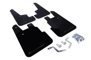 Rally Armor MF28-UR-BLK/GRY Black Mud Flap w/Grey Logo for 14-18 Subaru Forester - Picture 1 of 6