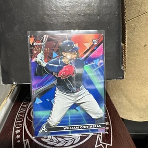 2021 Topps Finest William Contreras RC ROOKIE  #50/250 SP Brewers - Picture 1 of 6