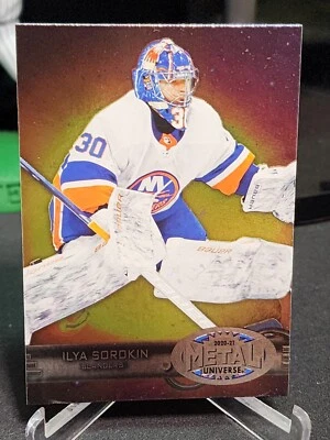 2020-21 NHL Metal Universe Retro Rookie #R-48 - Ilya Sorokin - Islanders! - Image 1 of 2