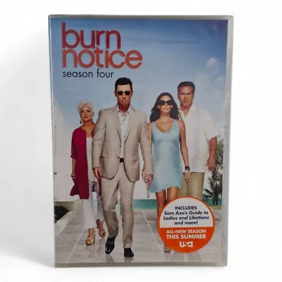 Burn Notice: Season Series 4 - DVD - NEW SEALED Region 1 - Image 1 of 3