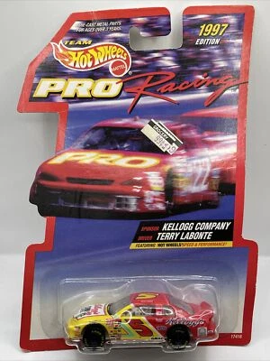 1997 Edition Team Hot Wheels NASCAR Pro Racing #5 Terry Labonte Car Kellogg’s - Image 1 of 4