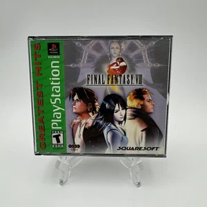 Final Fantasy VIII 8 (PS1 PlayStation 1) CIB Complete w/Manual All 4 Mint Discs - Picture 1 of 4