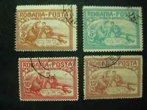 Romania Michel n. 169C-172C completo ges. (-eg) - Foto 1 di 1