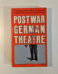 Postwar German Theatre edited by Benedikt and Wellwarth (1968, Paperback) - Picture 1 of 5