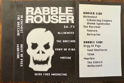 Various ‎– Rabble Rouser (Cassette OZ 1992 NM/NM) Alchemist, Martire,The Bacchae - Image 1 of 3