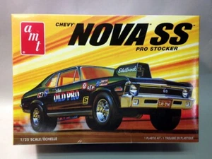 AMT Parts - 1/25th Scale Chevy Nova Kit Box - Empty Box Only - Picture 1 of 5