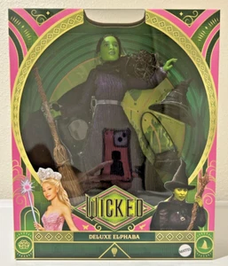 Mattel Wicked Movie Elphaba 11 Zoll Deluxe Modepuppe SELTEN FEHLER FEHLDRUCK RÜCKRUF - Bild 1 von 9
