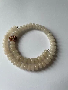 Very pale pink quartz memory wire choker - Picture 1 of 1