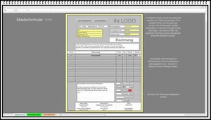 Rechnungssoftware Invoice Handwerker Klempner Maurer Maler Lackierer Excel - Bild 1 von 3