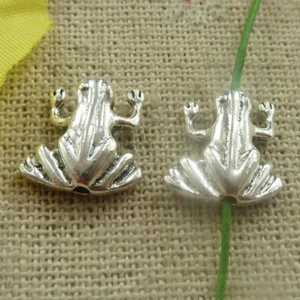 Free Ship 156 pcs tibetan silver frog spacsers 12x12mm L-4792 - Picture 1 of 4