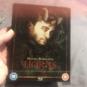 Horns (2015) Limited Edition BluRay Steelbook Daniel Radcliffe Unopened Joe Hill - Picture 1 of 13