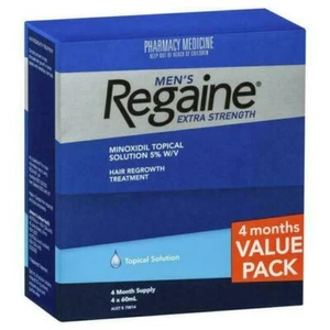 Regaine Men's Extra Strength Hair Regrowth Treatment 4 Month Supply - Hair Loss - Picture 1 of 1